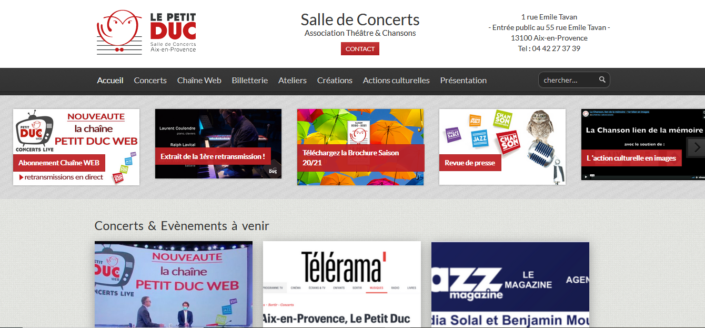 Le Petit Duc - Salle de concert à Aix-en-Provence